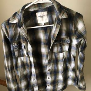 abercrombie and fitch flannel